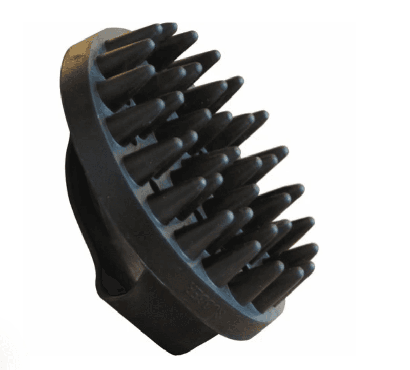 Massasjebørste rund gummi