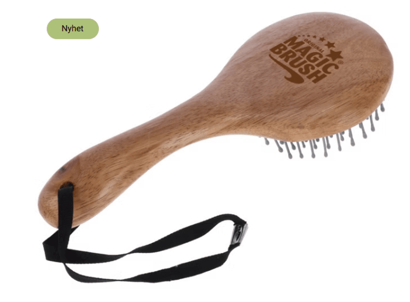 MagicBrush man og hale børste i tre